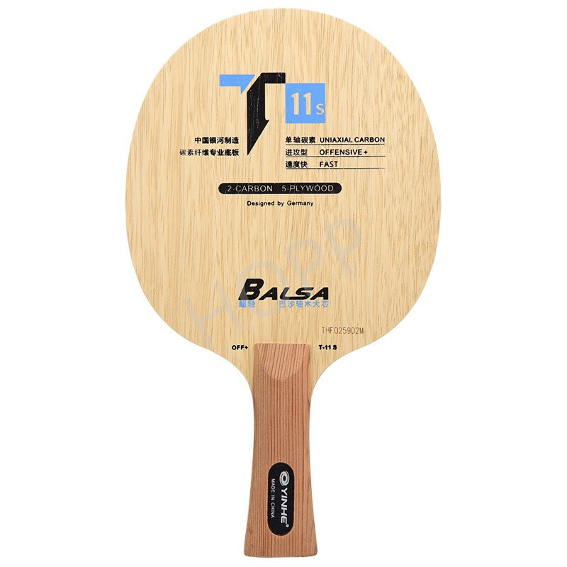 Table Tennis Viscaria - YINHE T-11 T11S (Balsa léger carbone)