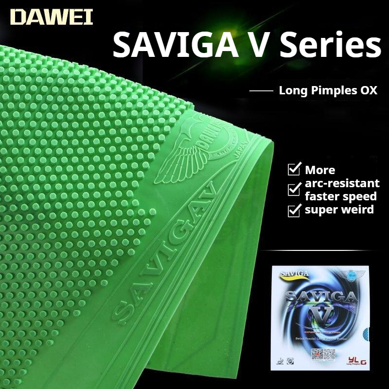 Table Tennis Rubber Review - Caoutchouc de tennis de table DAWEI