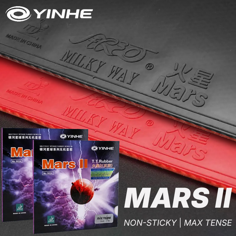Table Tennis Rubber Review - YINHE MARS 2 caoutchouc de Tennis