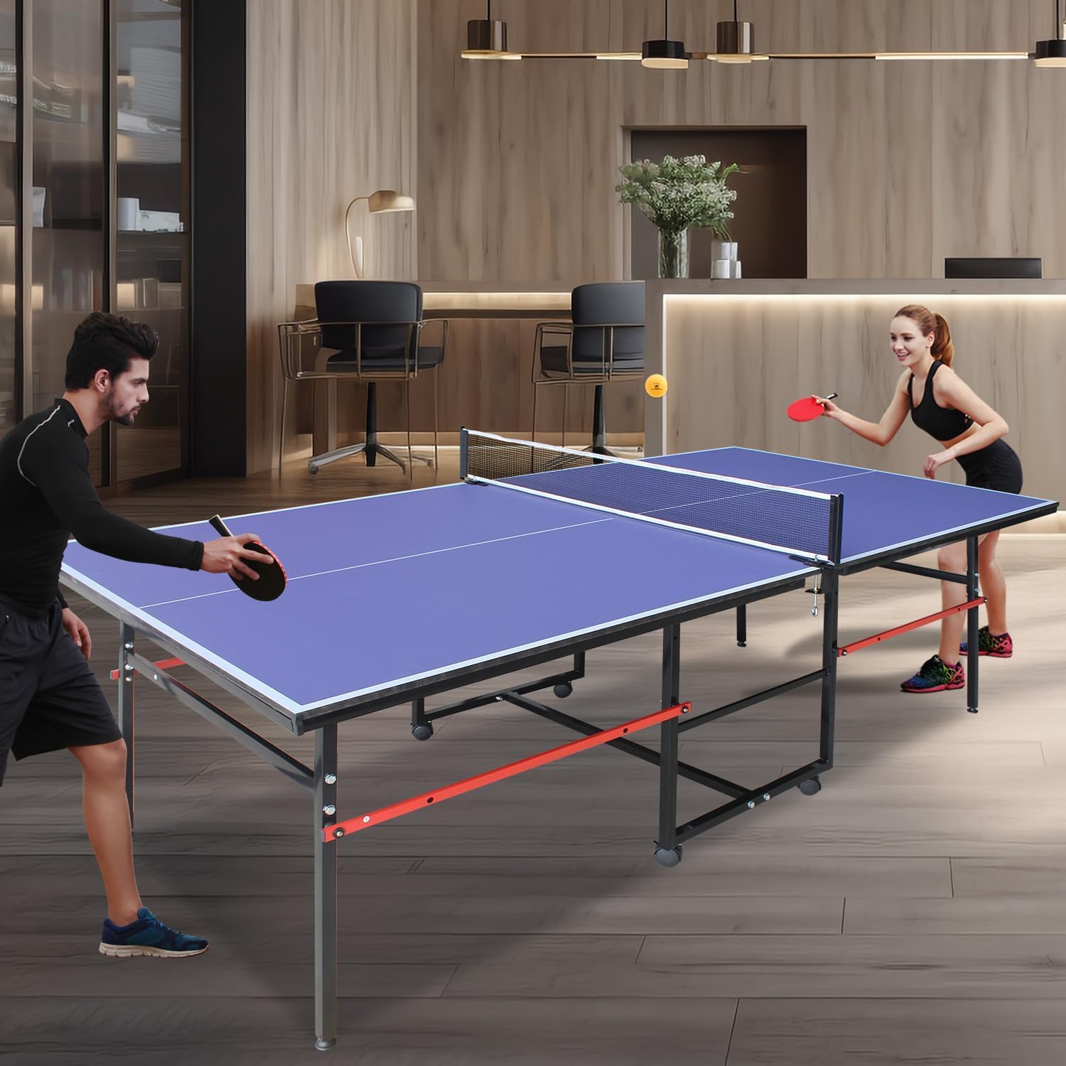 Table de ping-pong portable de - Table Tennis Tournament avis et prix
