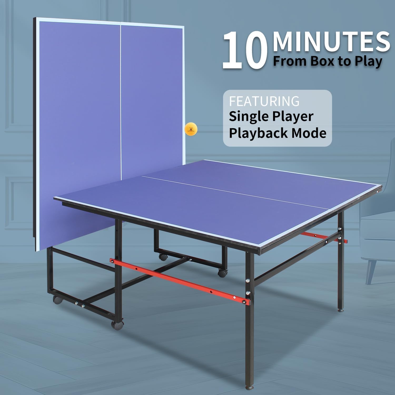 Table de ping-pong portable de - Table Tennis Tournament avis et prix