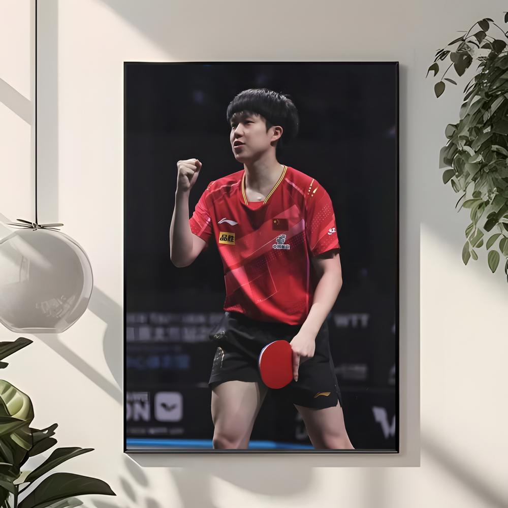 Affiche Athlète de tennis de t - Table Tennis Athlete avis et prix