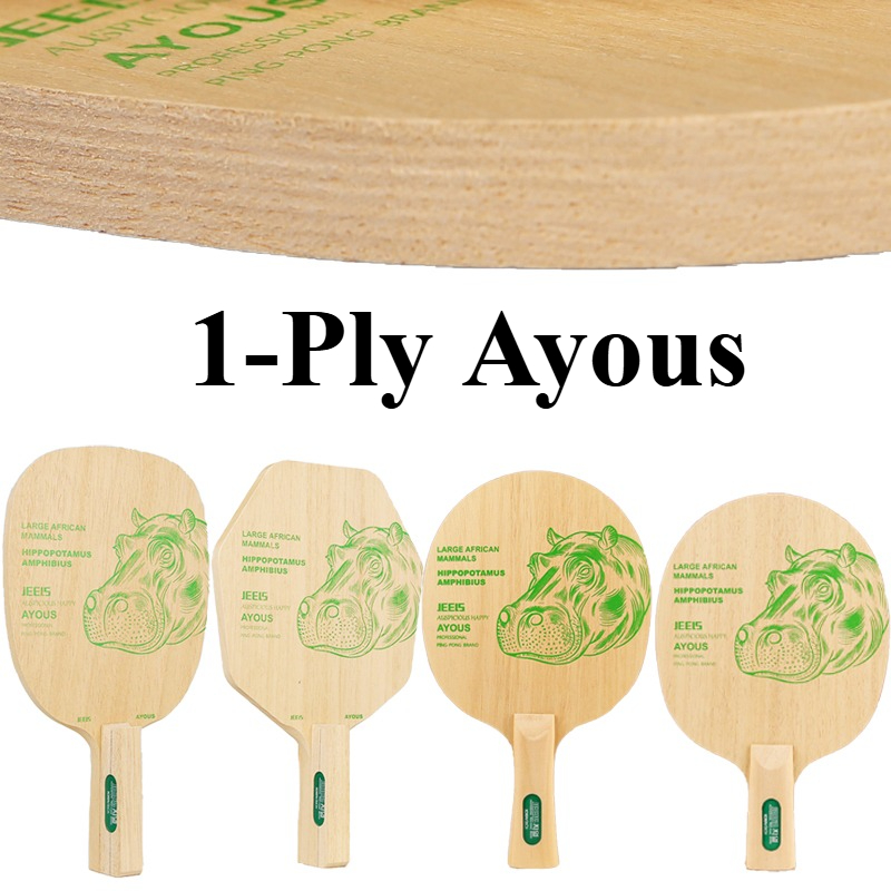 JEELS Green Hippo 1 Ply Ayous  - Table Tennis Japanese avis et prix