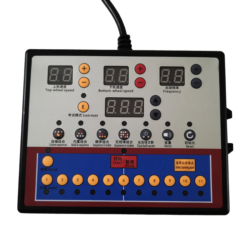 Y & T V989-2019 Machine de Ten - Table Tennis Robot avis et prix