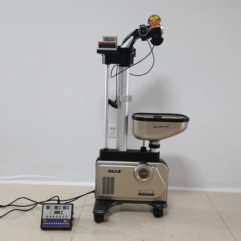 Y & T V989-2019 Machine de Ten - Table Tennis Robot avis et prix