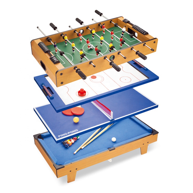 Table de jeux 4 en 1, billard, - Table Tennis Game avis et prix