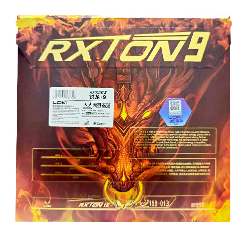 LOKI RXTON 9 Caoutchouc de ten - Table Tennis Game avis et prix