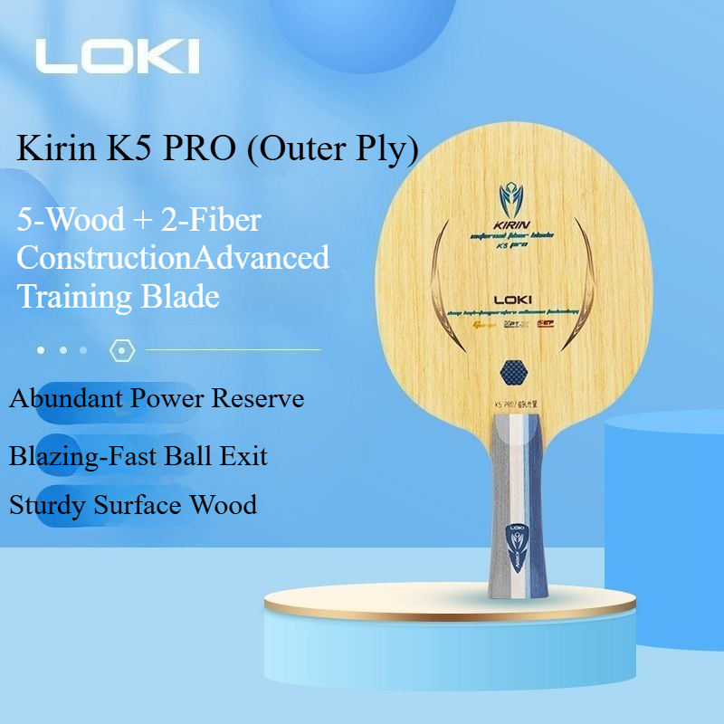 LOKI Kirin K5 PRO lame de Tenn - Table Tennis Paddles avis et prix