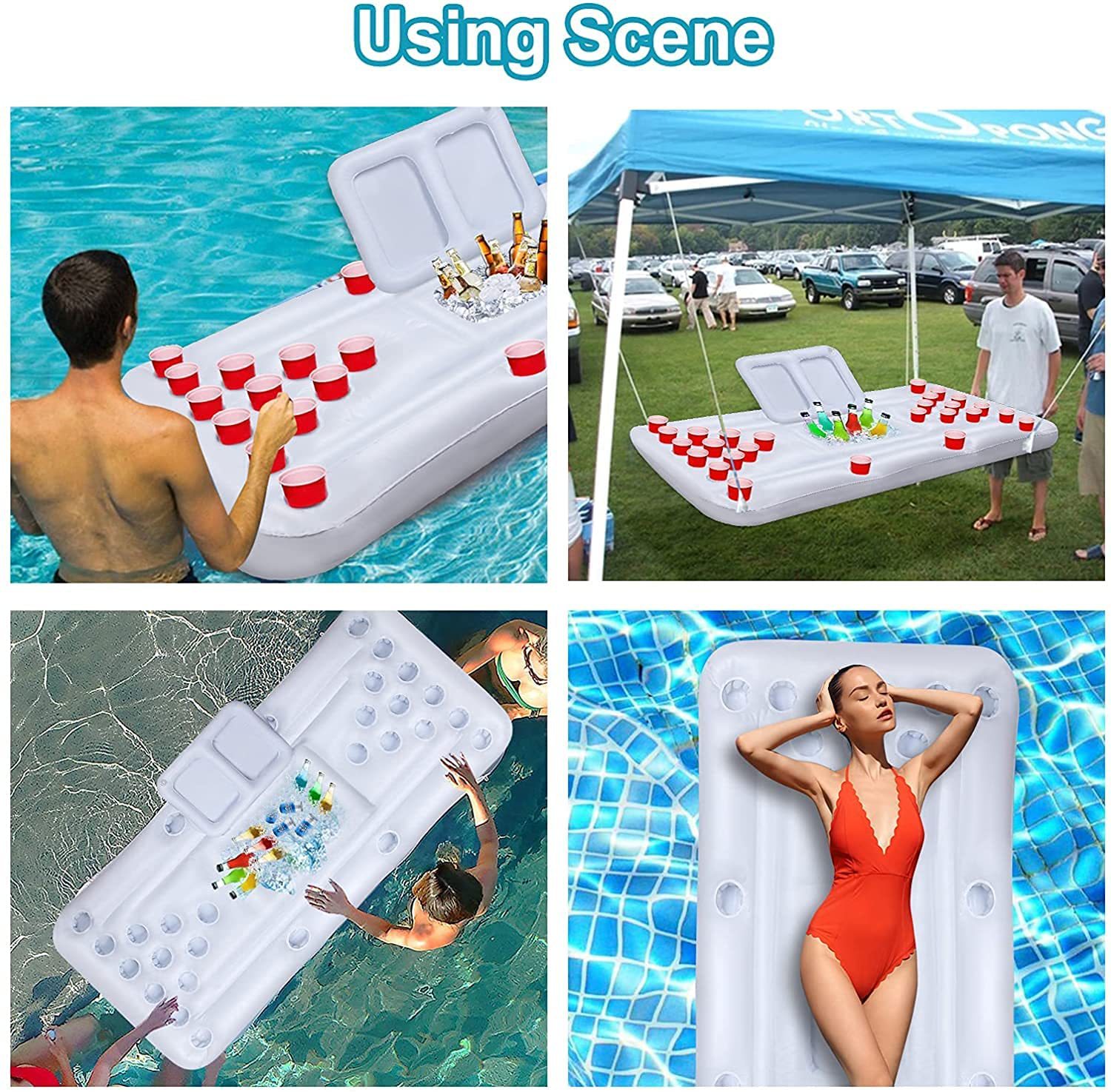Table de jeu gonflable flottan - Table Tennis Game avis et prix