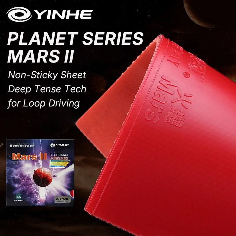 YINHE MARS 2 caoutchouc de Ten - Table Tennis Rubber Review avis et prix