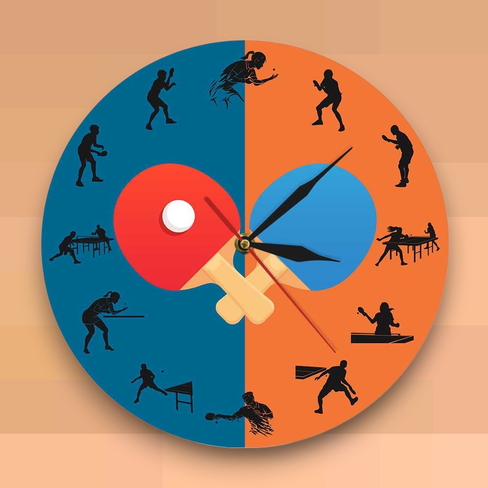 Horloge murale de ping-pong si - Table Tennis Live avis et prix