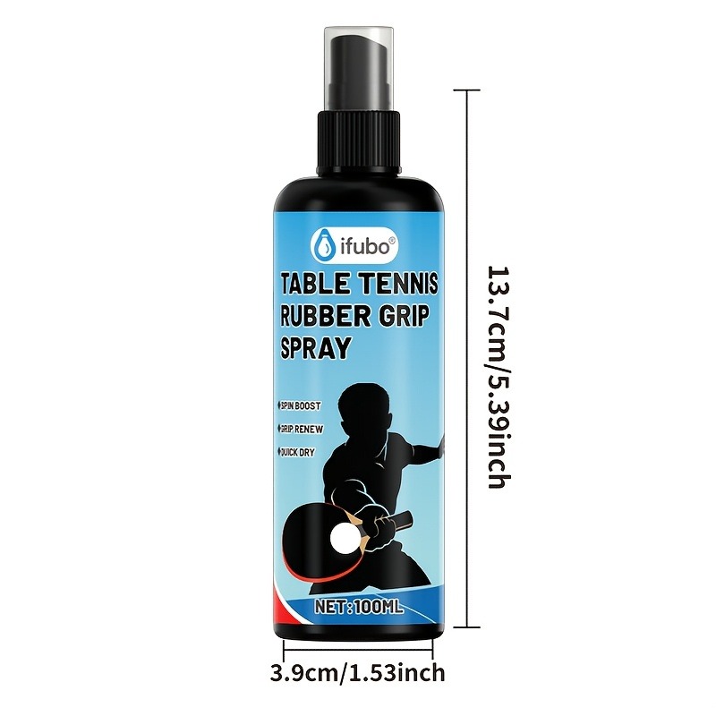 IFUBO 100ml Spray Adhésif Prof - Table Tennis Rubber Review avis et prix