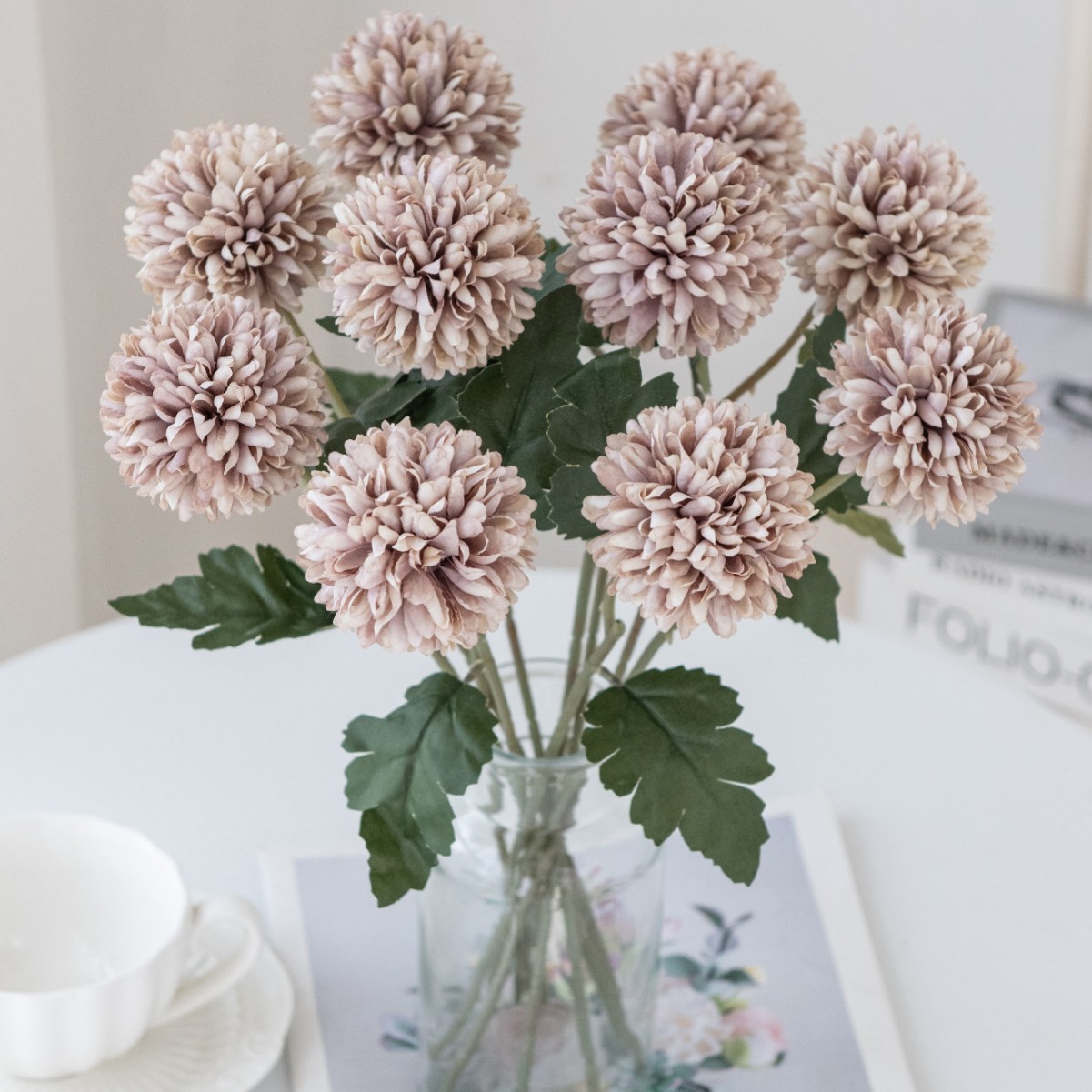 Chrysanthème artificiel en for - Table Tennis Live avis et prix