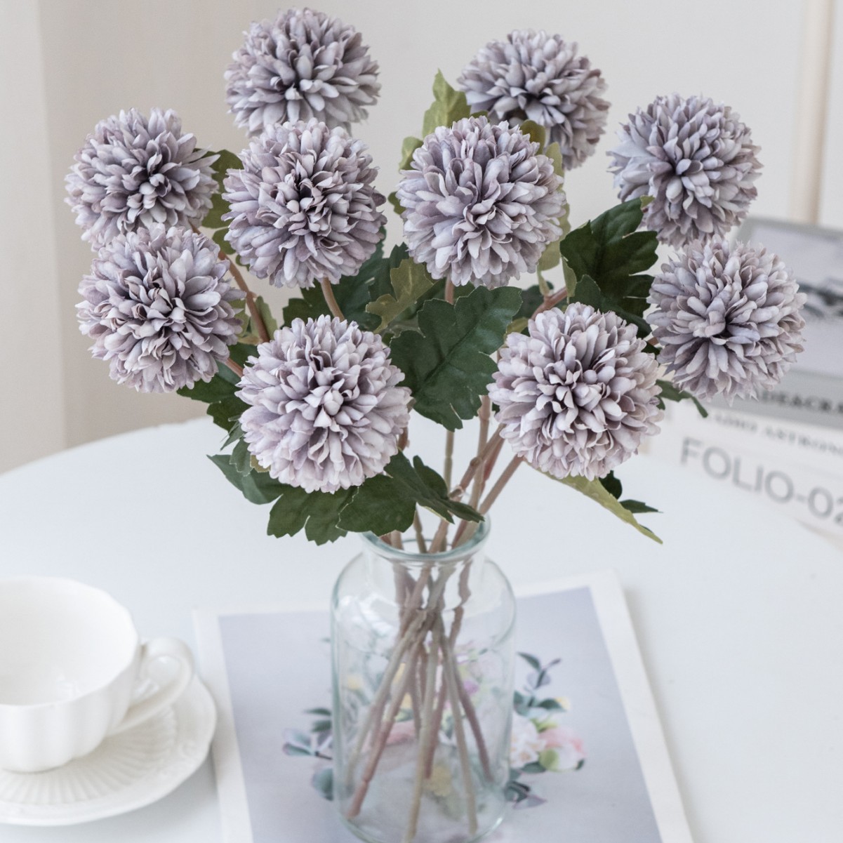 Chrysanthème artificiel en for - Table Tennis Live avis et prix